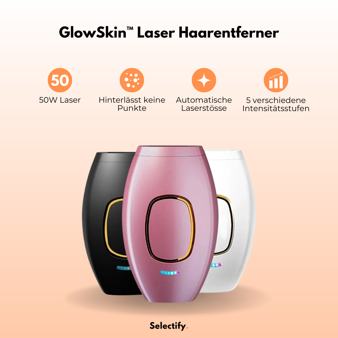 GlowSkin™ - Dauerhafte Haarentfernung von Zuhause