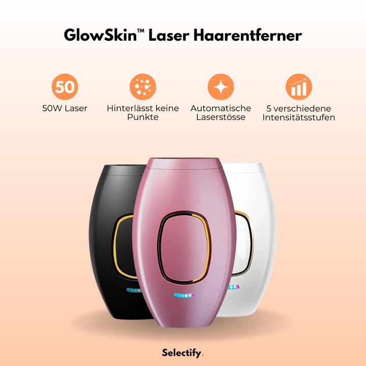 GlowSkin™ - Dauerhafte Haarentfernung von Zuhause