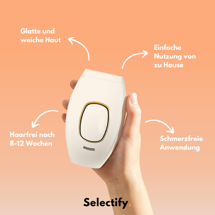 GlowSkin™ - Dauerhafte Haarentfernung von Zuhause